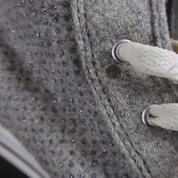 Keds Shoes Womens 8.5 Sneakers Lifestyle Athletic Hight Top Kickstart Wool Grey - Picture 7 of 13